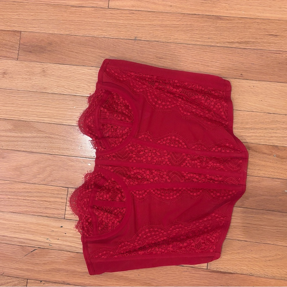 Urban Outfitters Red Bra Intimates & Sleepwear